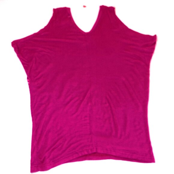 Summer tank top hop rpink floral NWT Medium sleeveless blouse v-neck - Picture 9 of 9